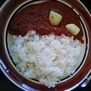 フライパンで作る☆トマトサバカレー♪